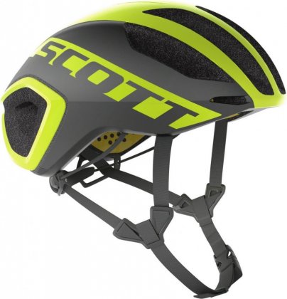 Шлем Scott Cadence PLUS, жёлто-чёрный Yellow RC