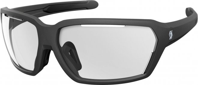 Очки солнцезащитные Scott Vector Sunglasses, чёрные с прозрачными линзами Matte Black/Clear