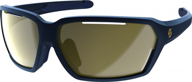 Очки солнцезащитные Scott Vector Sunglasses, синие с золотистыми линзами Submariner Blue/Gold Chrome