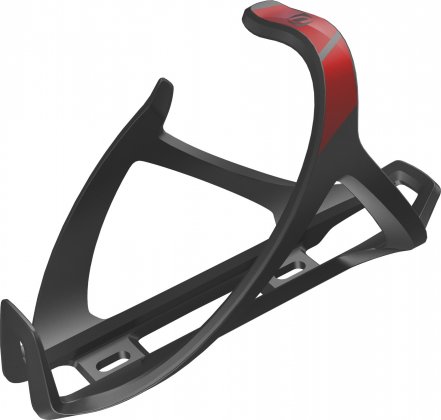 Флягодержатель Syncros Tailor Cage 2.0 Left Bottle Cage, чёрно-красный Black/Raily Red