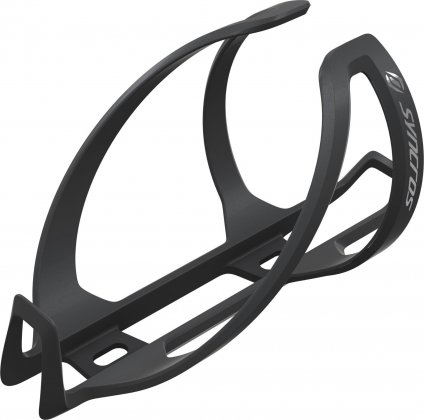 Флягодержатель Syncros Coupe Cage 1.0 Bottle Cage, чёрно-серебристый Black/Brushed Silver