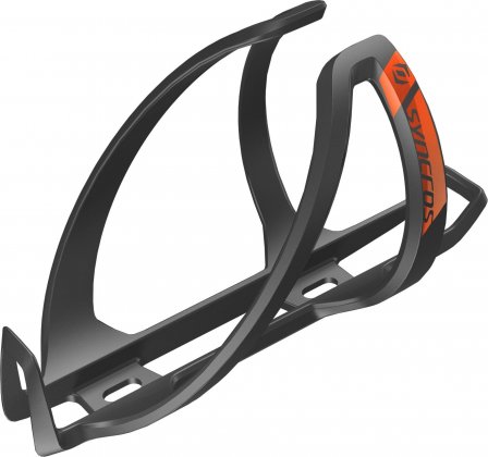 Флягодержатель Syncros Coupe Cage 2.0 Bottle Cage, чёрно-оранжевый Black/Squad Orange