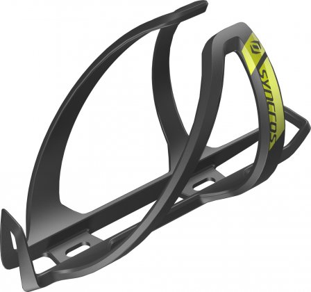 Флягодержатель Syncros Coupe Cage 2.0 Bottle Cage, чёрно-жёлтый Black/Radium Yellow