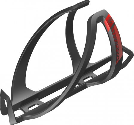 Флягодержатель Syncros Coupe Cage 2.0 Bottle Cage, чёрно-красный Black/Florida Red