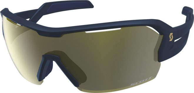Очки спортивные Scott Spur Sunglasses, синие с золотистыми линзами Submariner Blue/Gold Chrome
