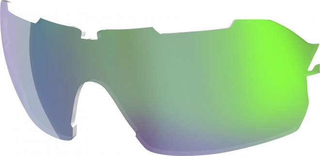 Линза для очков Scott Spur Lens, зелёно-синяя Green Chrome Enhancer