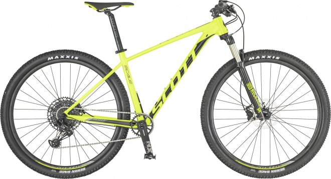 Велосипед Scott Scale 980 (2019) Yellow/Black