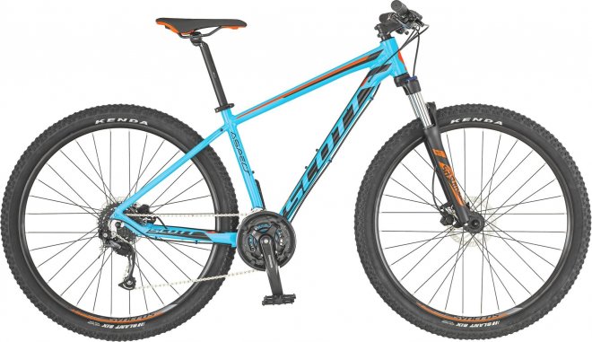 Велосипед Scott Aspect 750 (2019) Light Blue/Red