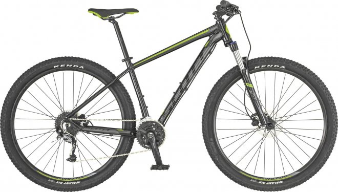 Велосипед Scott Aspect 740 (2019) Black/Green