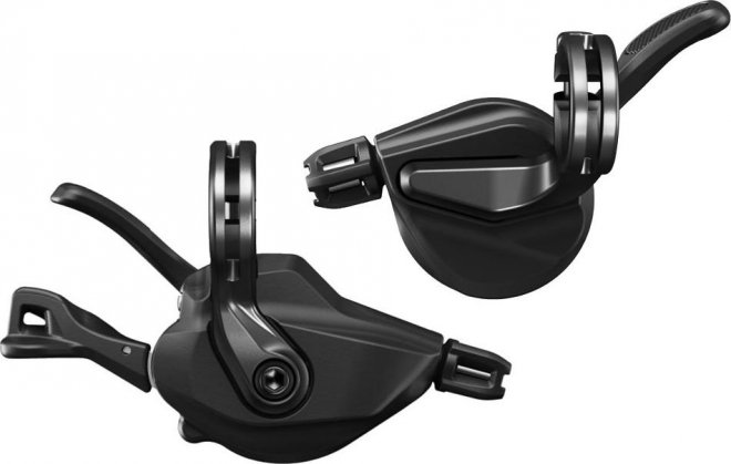Комплект манеток Shimano XTR SL-M9100, с тросами и оплётками