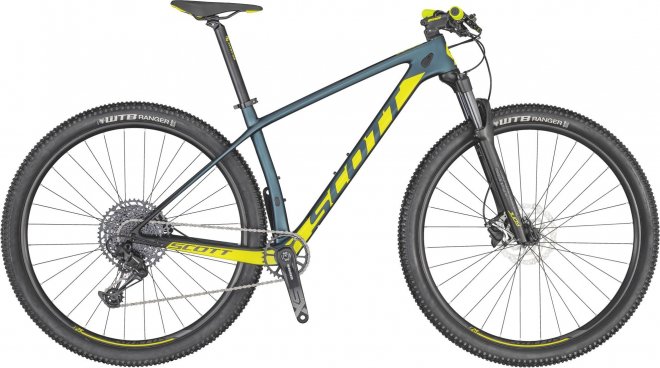 Велосипед Scott Scale 940 (2020) Cobalt/Yellow