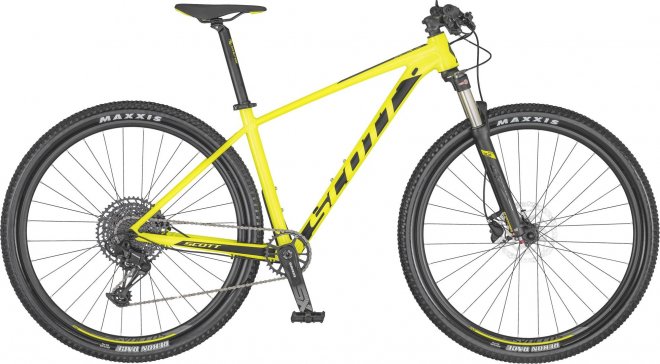 Велосипед Scott Scale 980 (2020) Yellow/Black