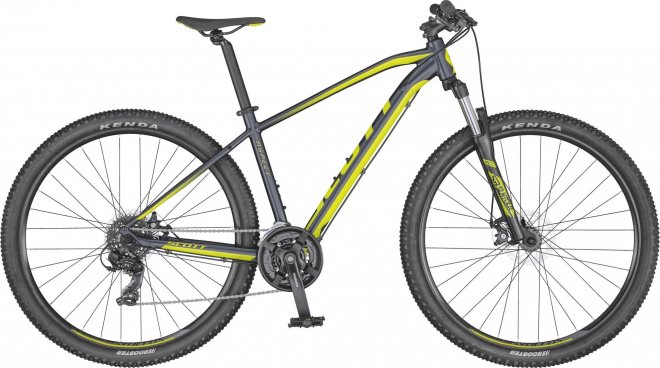 Велосипед Scott Aspect 970 (2020) Dark Grey/Yellow