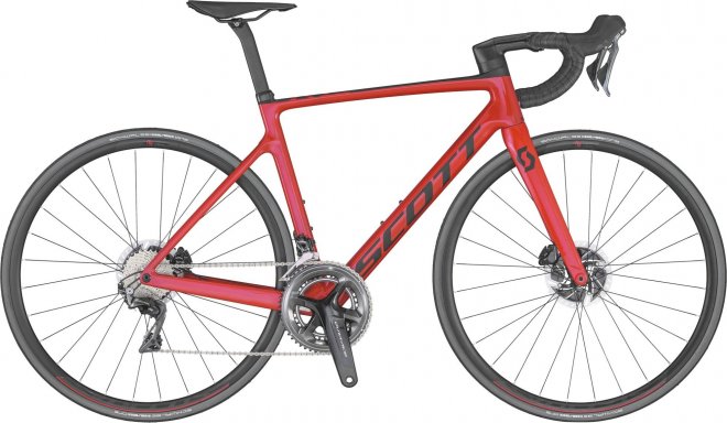 Велосипед Scott Addict RC 10 (2020) Red