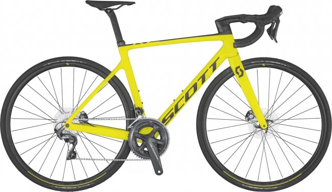 Велосипед Scott Addict RC 30 (2020) Yellow
