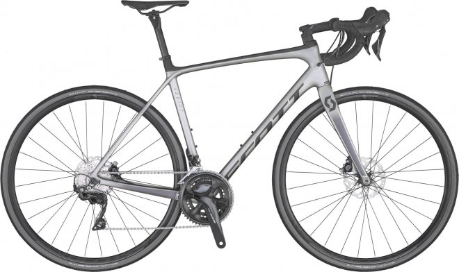 Велосипед Scott Addict 20 Disc (2020) Grey