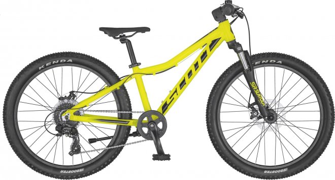 Велосипед Scott Scale 24 Disc (2020) Yellow/Black