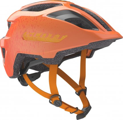 Шлем подростковый Scott Spunto Junior (CE) Helmet, оранжевый Fire Orange