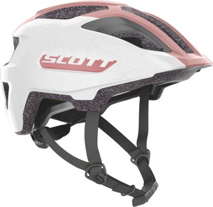 Шлем подростковый Scott Spunto Junior (CE) Helmet, бело-розовые Pearl White/Light Pink