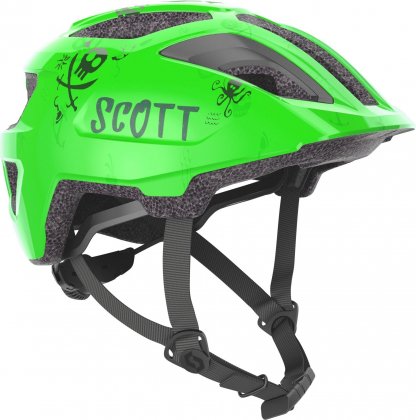 Шлем детский Scott Spunto Kid (CE) Helmet, зелёный Fluo Green