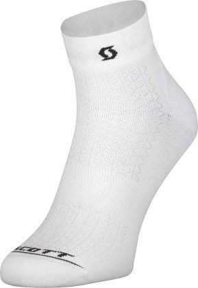 Носки Scott Performance Quarter Socks, белые White/Black