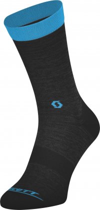 Носки Scott Trail Crew Socks, чёрно-синие Dark Grey/Blue
