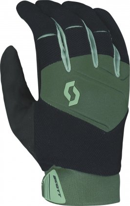 Перчатки с длинными пальцами Scott Enduro LF Glove, зелёные Smoked Green/Pistachio Green