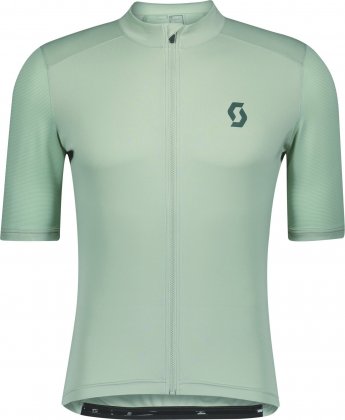 Веломайка с короткими рукавами Scott Endurance 10 S/SL Men's Shirt, светло-зелёная Pistachio Green/Smoked Green