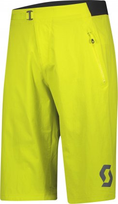 Шорты Scott Trail Vertic w/pad Men's Shorts, жёлтые Sulphur Yellow