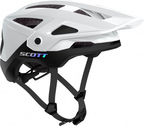 Шлем Scott Stego Plus (CE) Helmet, матовый бело-чёрный White/Black