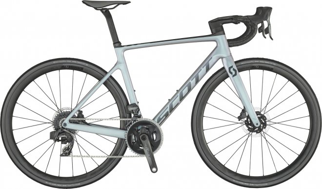 Велосипед Scott Addict RC 10 (2021) Prism Grey/Green