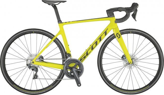 Велосипед Scott Addict RC 30 (2021) Yellow