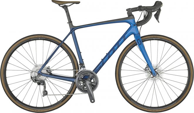 Велосипед Scott Addict 10 Disc (2021) Marine Blue