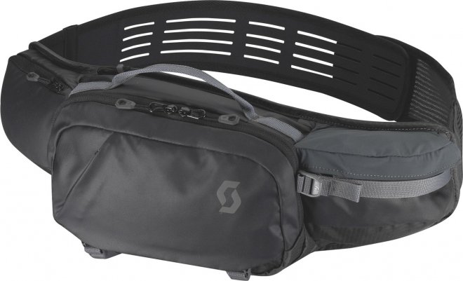 Сумка поясная Scott Trail Hipbelt FR' 5, чёрная Dark Grey/Black