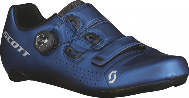 Велотуфли Scott Road Team BOA® Shoe, синие Metallic Blue/Black