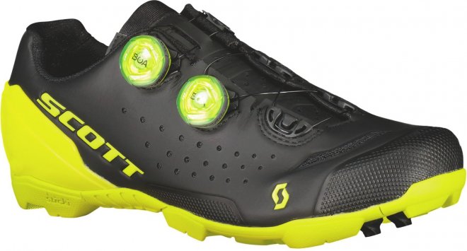 Велообувь Scott MTB RC Shoe Matte Black/Sulphur Yellow