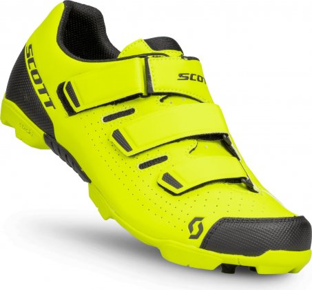 Велообувь Scott MTB Comp RS Shoe, жёлтая Yellow/Black