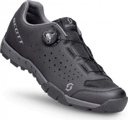 Велообувь Scott Sport Trail Evo BOA® Shoe, чёрно-серые Black/Dark Grey