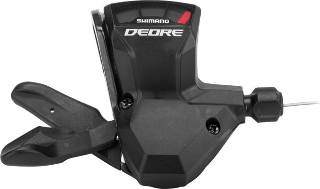 Манетка правая Shimano Deore SL-M590-R, с тросом