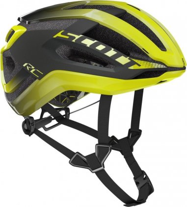 Шлем Scott Centric PLUS, жёлто-серый Radium Yellow/Dark Grey