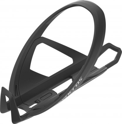 Флягодержатель Syncros Cache 2.0 Bottle Cage, матовый чёрный с белой надписью Black/White