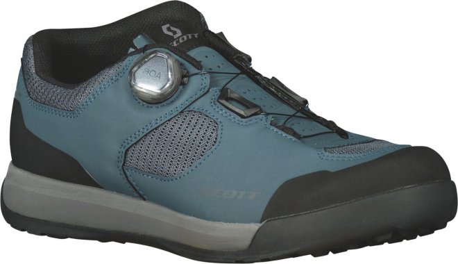 Велообувь Scott MTB Shr-alp BOA® Evo Tuned Shoe, сине-чёрная Matte Blue/Black