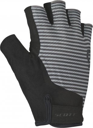 Перчатки с короткими пальцами Scott Aspect Gel SF Glove, чёрно-серые Black/Dark Grey