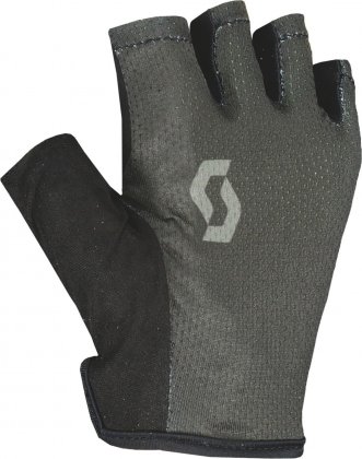 Перчатки с короткими пальцами Scott Aspect Sport SF Junior Glove, чёрно-серые Black/Dark Grey