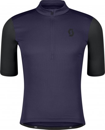 Джемпер Scott Gravel 10 Short-sleeve Men's Shirt, фиолетово-чёрный Cyber Purple/Black