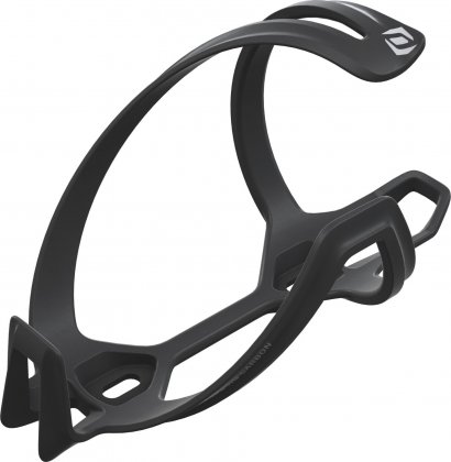 Флягодержатель Syncros Tailor 1.0 Right Bottle Cage, чёрный с белыми элементами Black/White