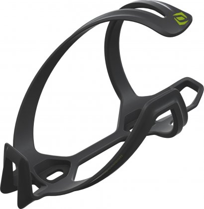 Флягодержатель Syncros Tailor 1.0 Right Bottle Cage, чёрный с желтыми элементами Black/Radium Yellow