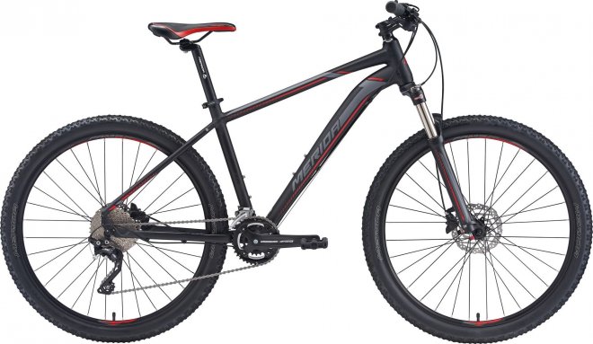 Велосипед Merida Big.Seven 80 (2020) Matte Black/Red/Silver