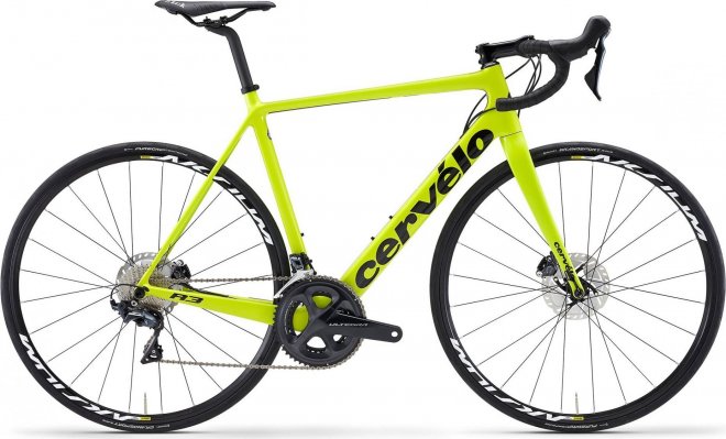 Велосипед Cervelo R3 Disc Ultegra (2018) Fluoro/Black