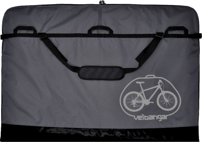 Кофр для велосипеда Veloangar 6, серо-чёрный Grey/Black